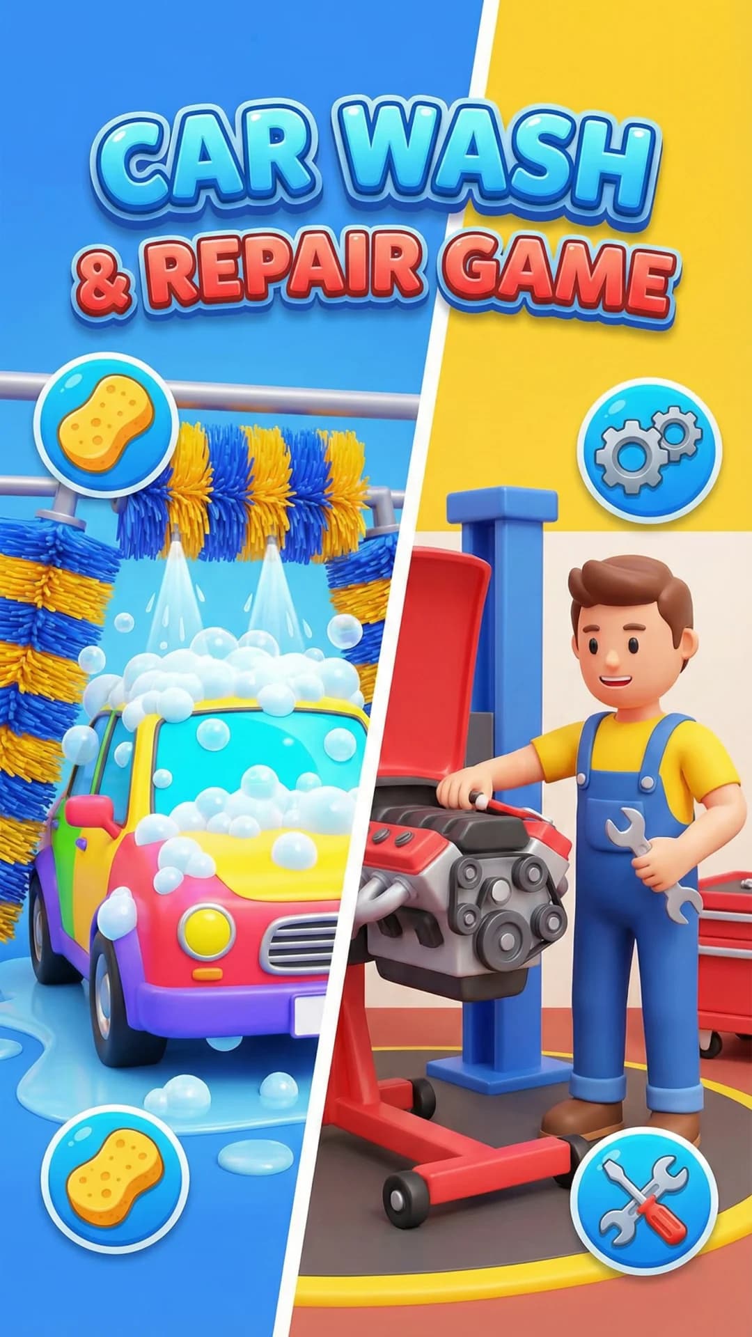 Car Wash And Repair Game