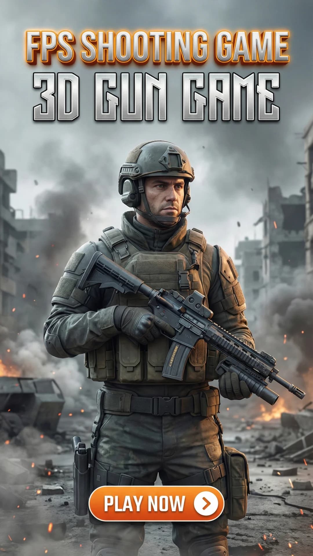 FPS Shooting Game: 3D Gun Game