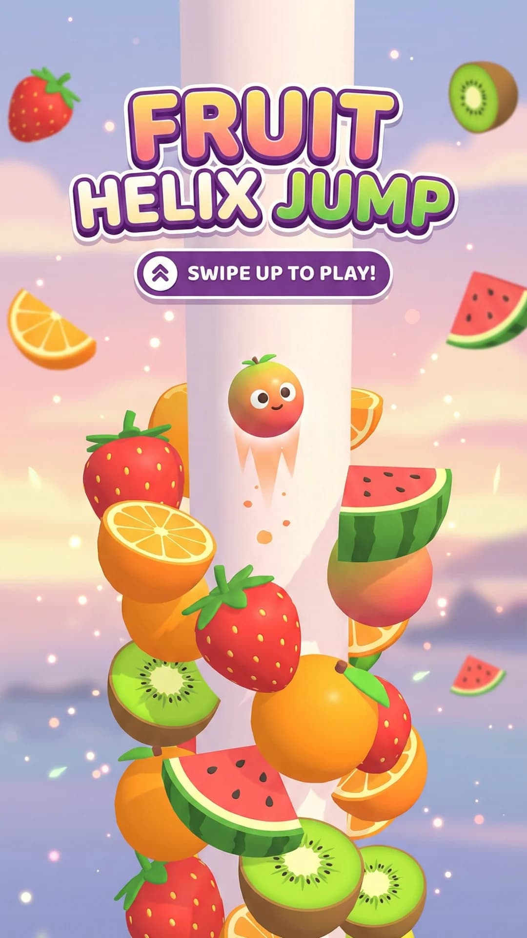 Fruit Helix Jump