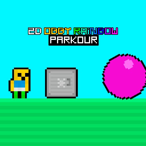 2D Obby Rainbow Parkour