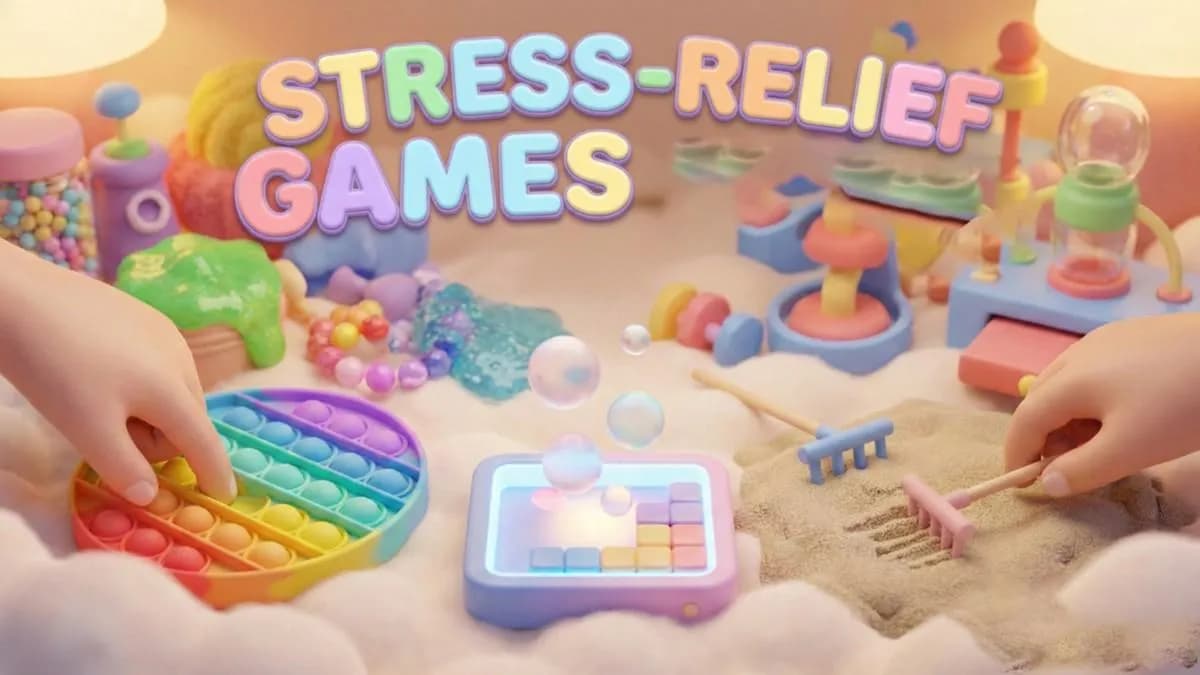 Stress-Relief Games You Can Play Anytime, Anywhere