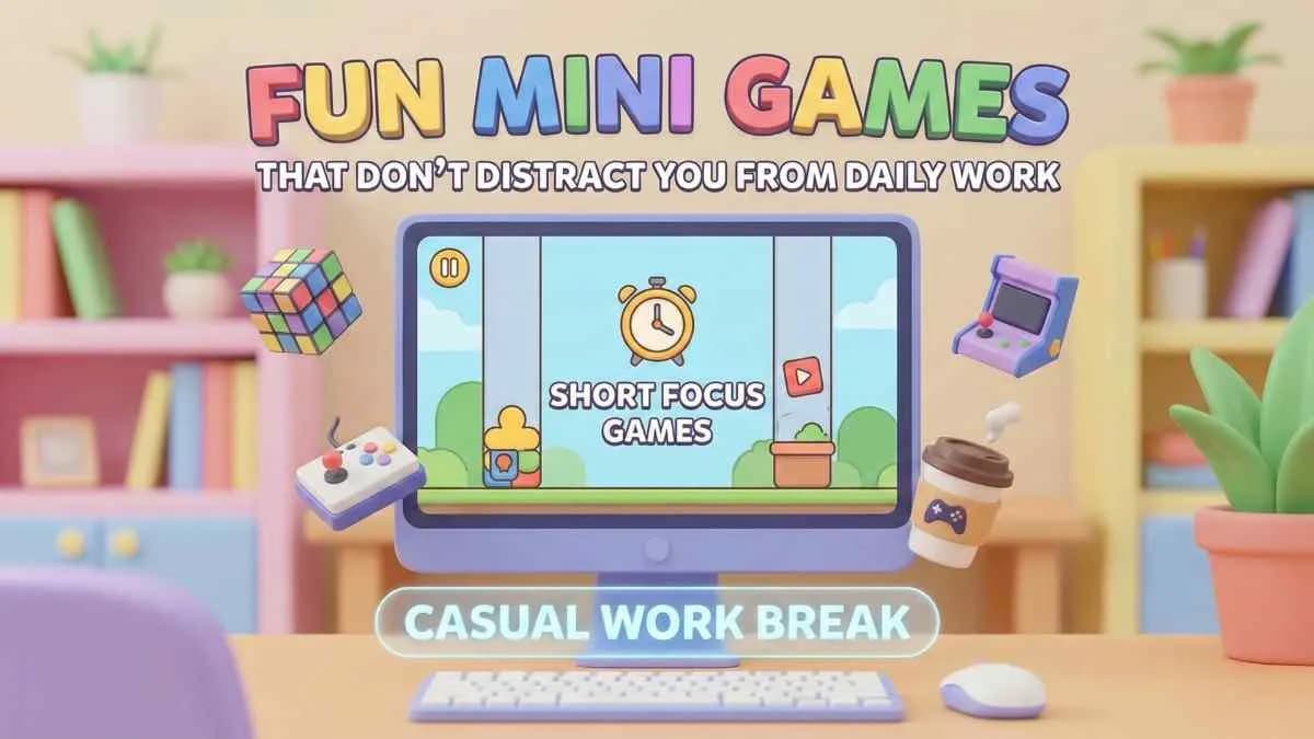 Fun Mini Games That Don’t Distract You From Daily Work