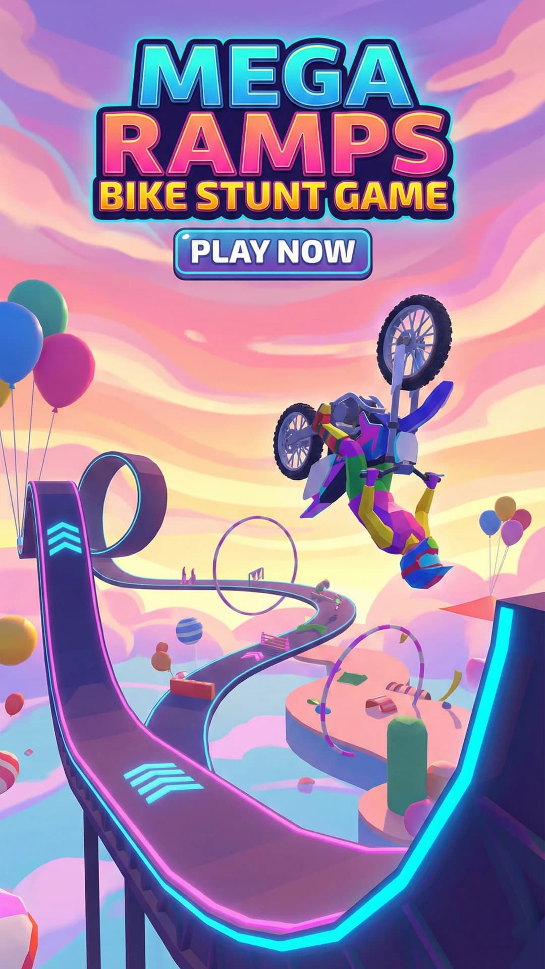 Mega Ramps Bike Stunt Game